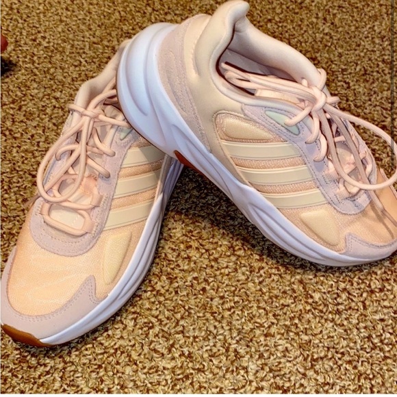 NWOT Adidas pink peach sneakers - Picture 6 of 9